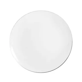 10 In. Classic Silver Design Plates | 10 Count