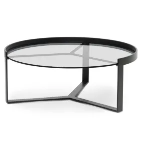 90cm Glass Coffee Table - Large