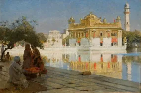Across The Pool To The Golden Temple Of Amritsar - Posters