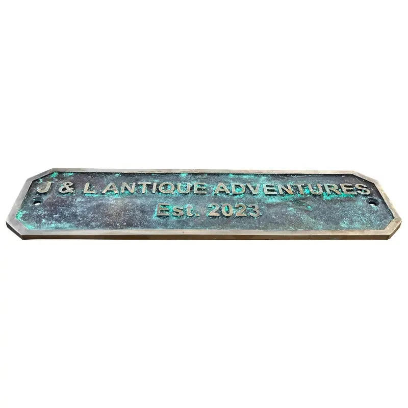 Address Brass Plaque Plate ABP147