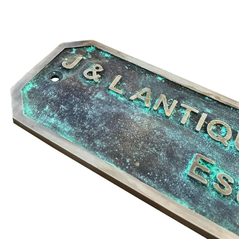 Address Brass Plaque Plate ABP147