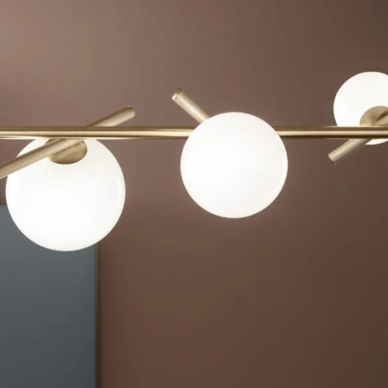 Adjustable Rod Orb Linear Pendant
