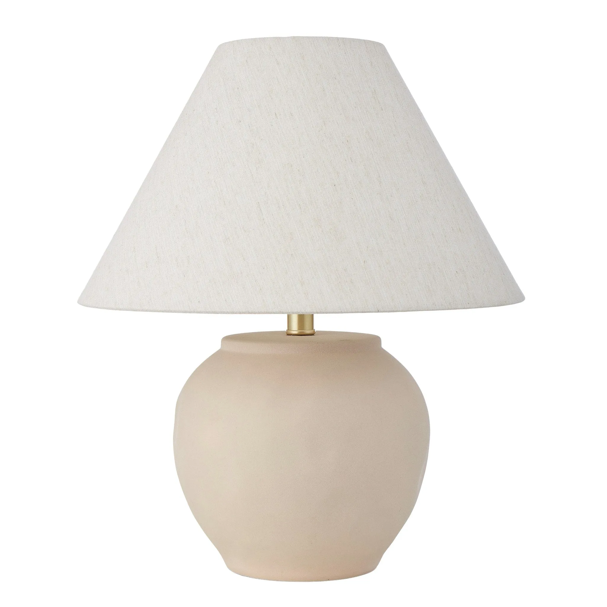 Amalfi Stone Effect Table Lamp Beige & Cream 40x40x48cm