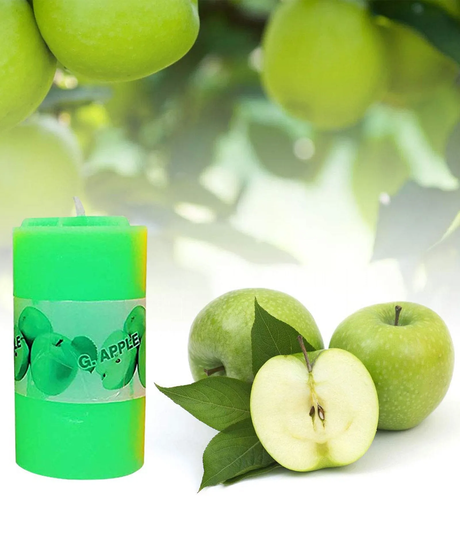 American-Elm Pack of 4 Fargrance Aroma Candles for Decoration (1.5x2.75 Inch Each)