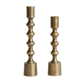 Antique Gold Taper Holder