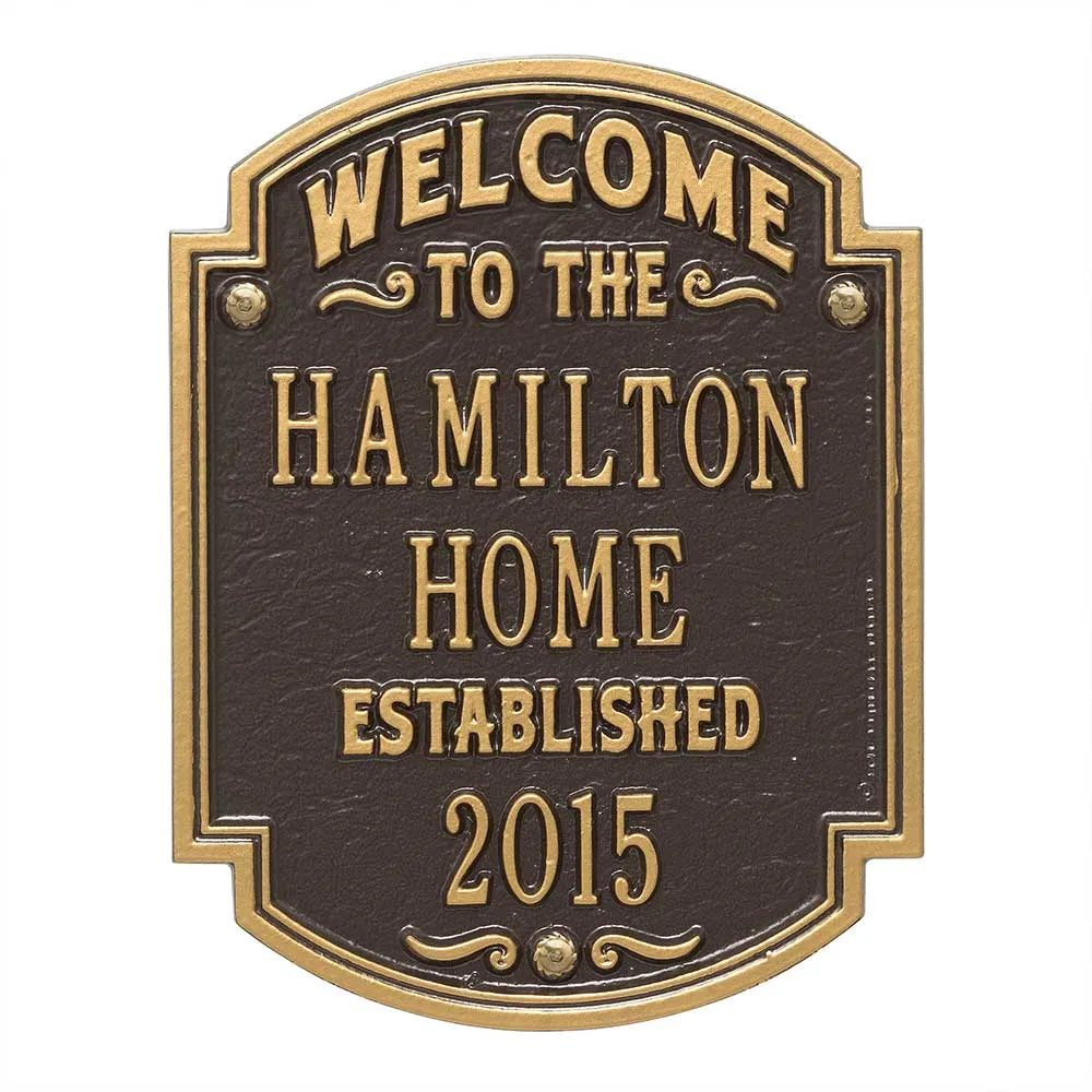 Arch Heritage Welcome Anniversary Event Plaque