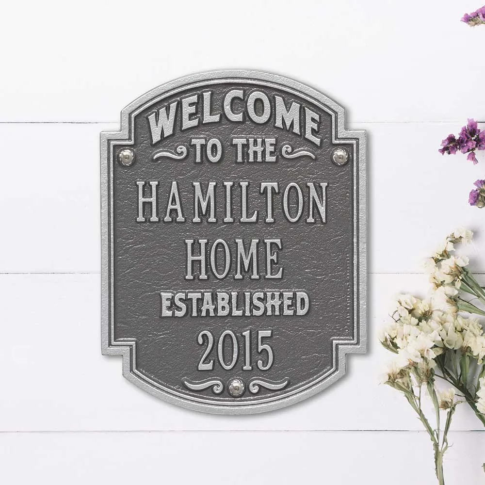 Arch Heritage Welcome Anniversary Event Plaque