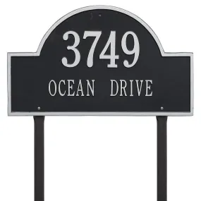 Arch Marker - Estate Lawn - Two Line