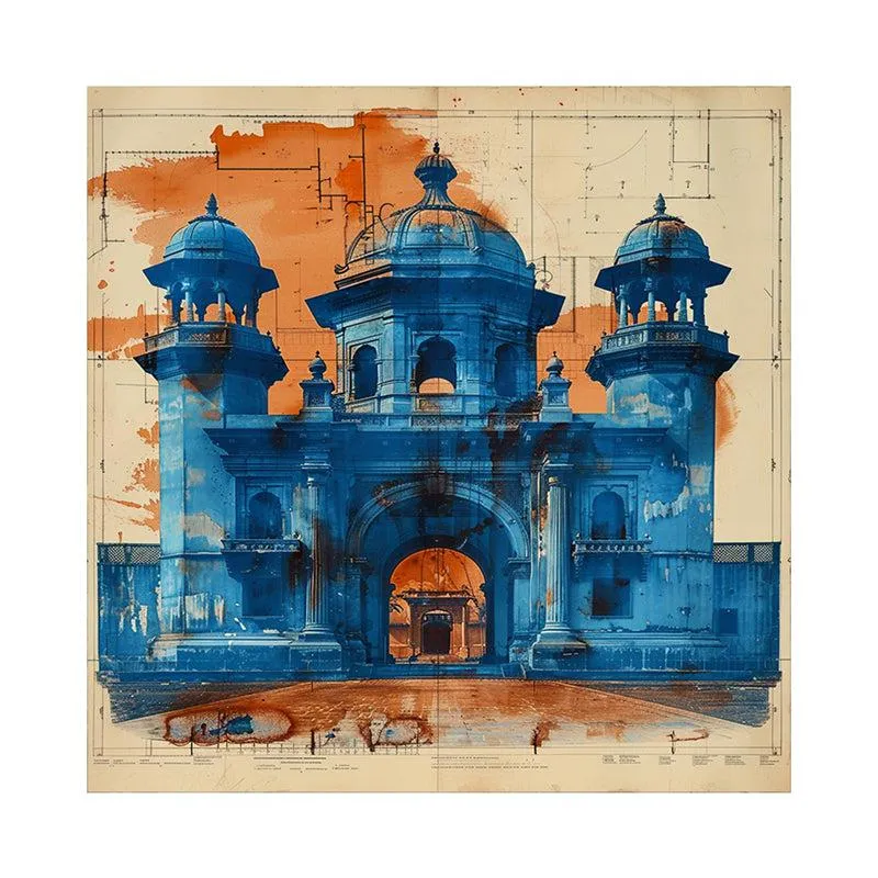 Artistic Rendering Wall Painting