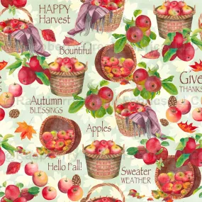 Autumn Apple Baskets - Autumn Apples Collection