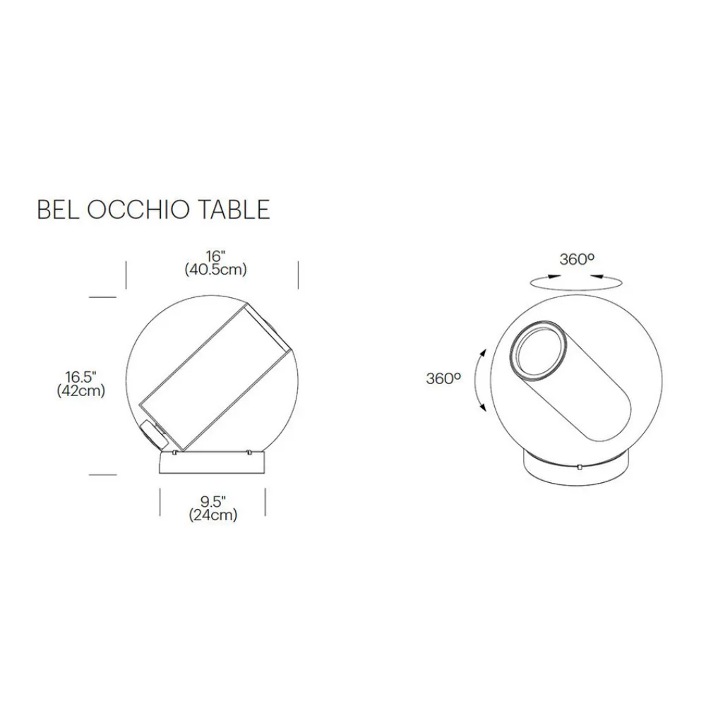Bel Occhio Table Lamp | Pablo