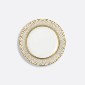 Bernardaud | Soleil Levant Bread & Butter Plate White&Gold D: 5.5 in