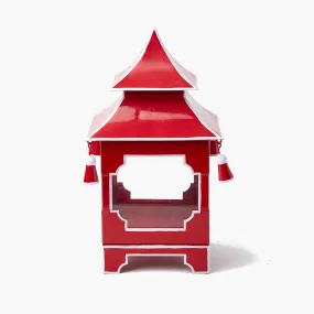 Berry Red Pagoda Lantern