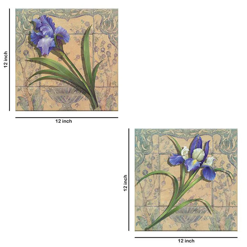 Bishop Floral Wall Art - Set Of Two