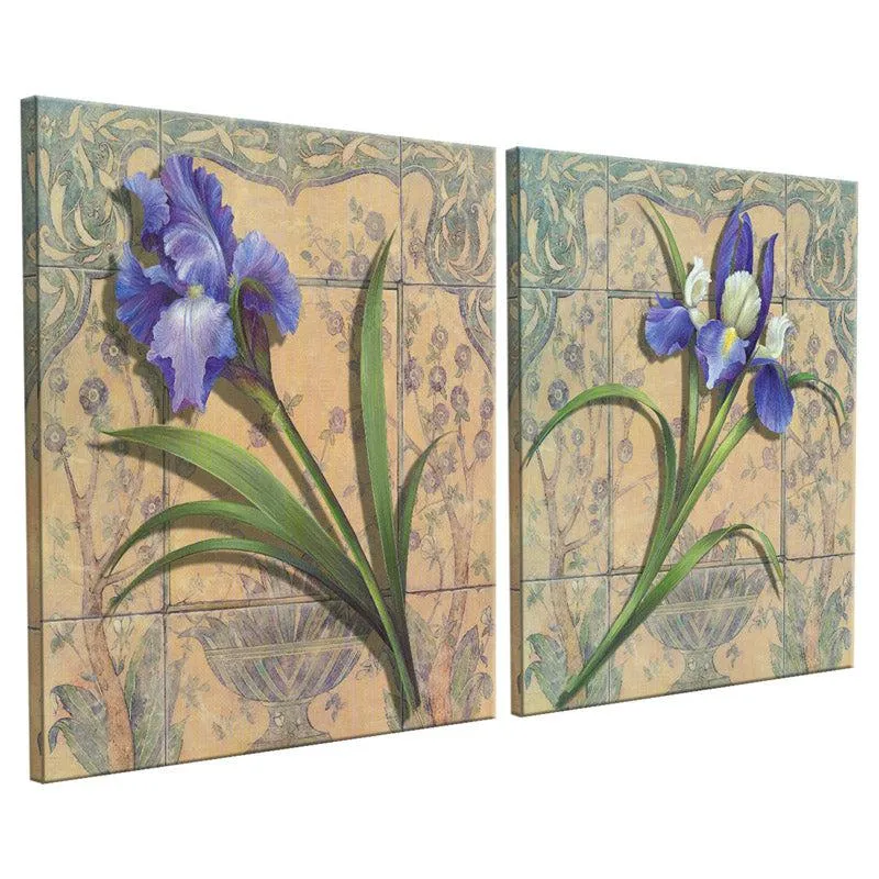 Bishop Floral Wall Art - Set Of Two