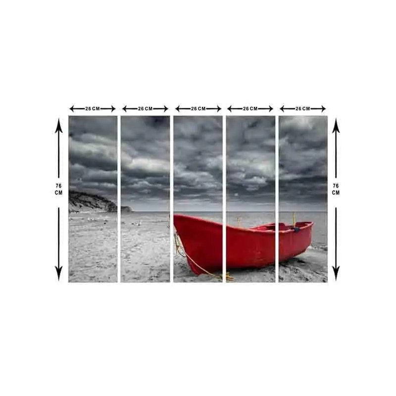 Boatride Wall Art - Set Of Five