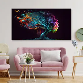 Branch Out Rainblow Wall Painting