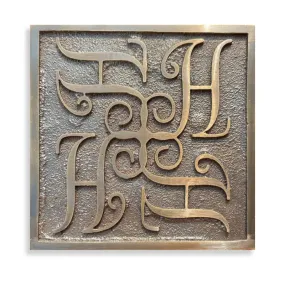 Brass Logo Signs Plaque Plate BP11
