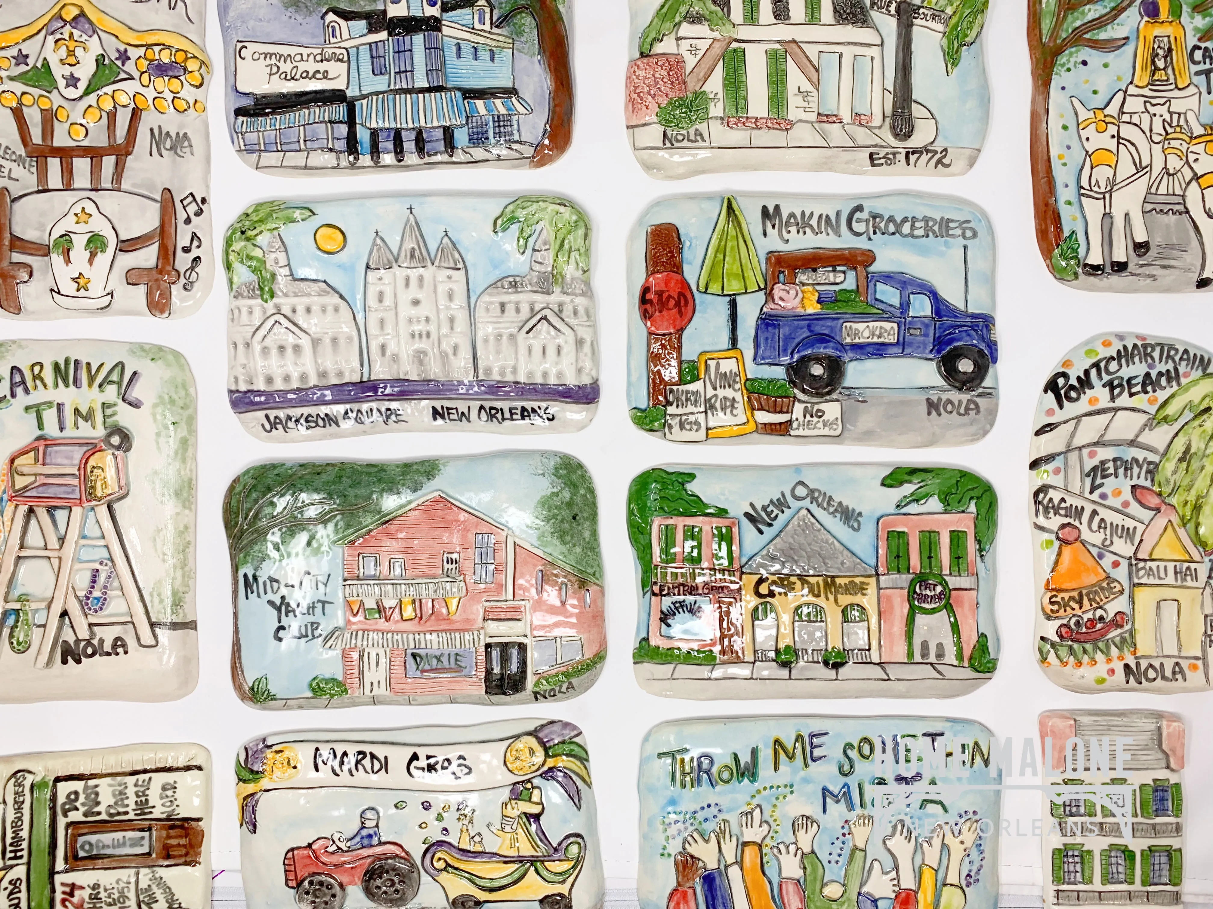 Brocato's Ceramic Plaque
