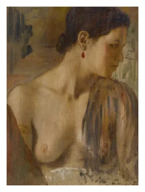 Bust of An Almost Nude Woman