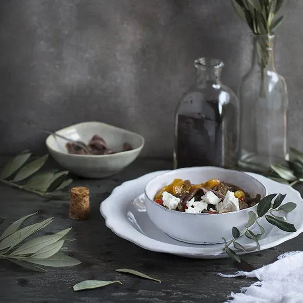 Carron - Paris Classic White Ceramic Serving Bowl