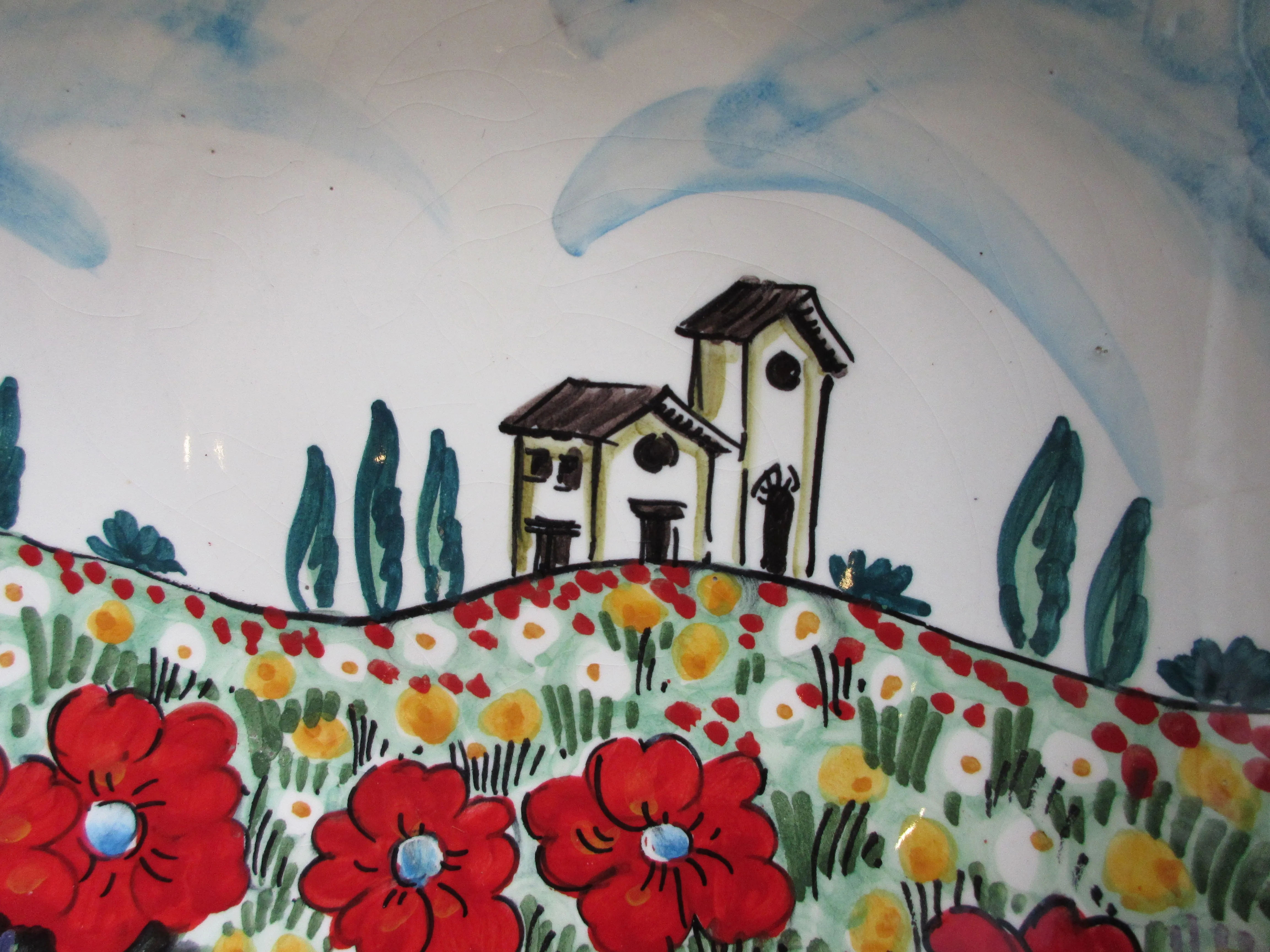 ceramic bowl with handles