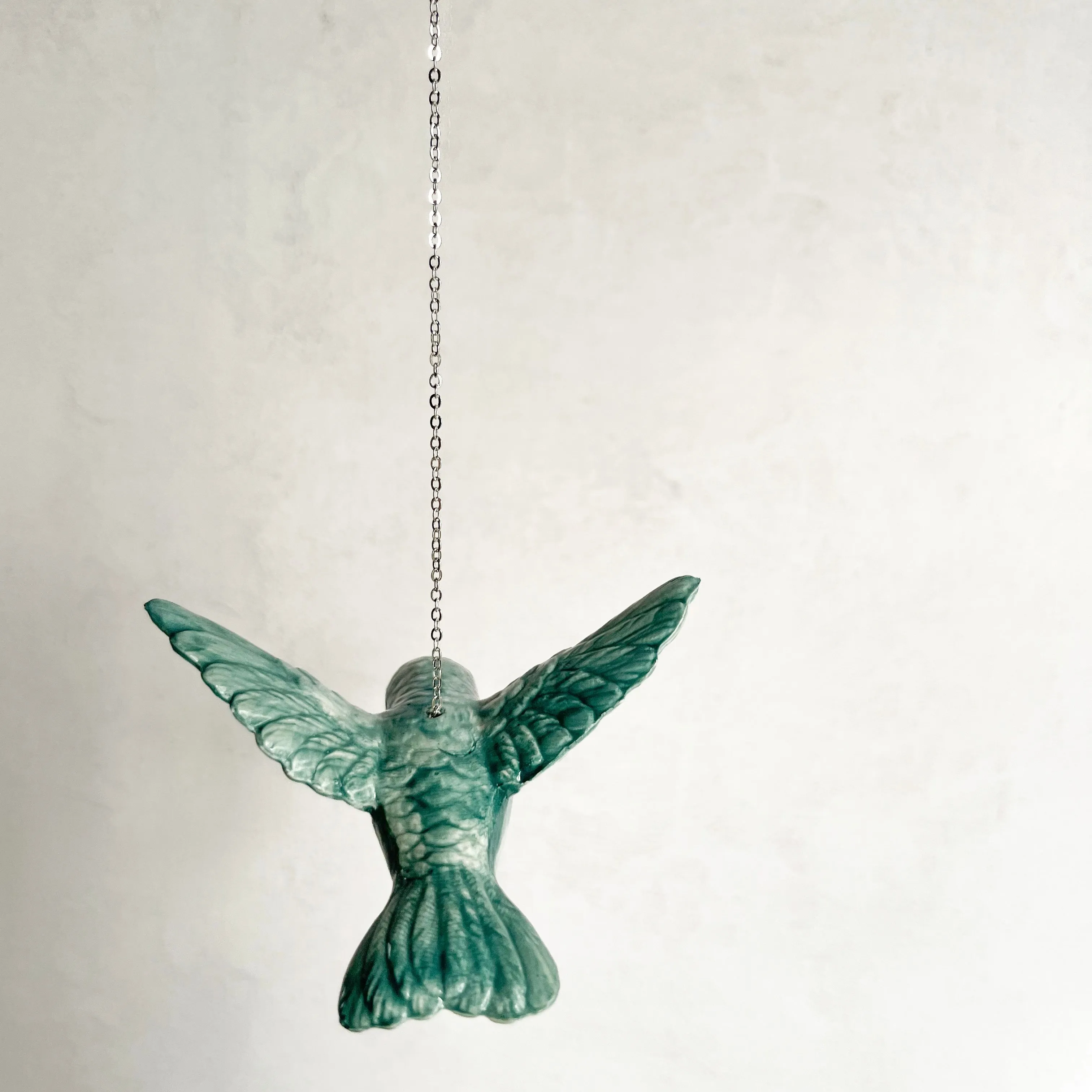 Ceramic Hanging Hummingbird