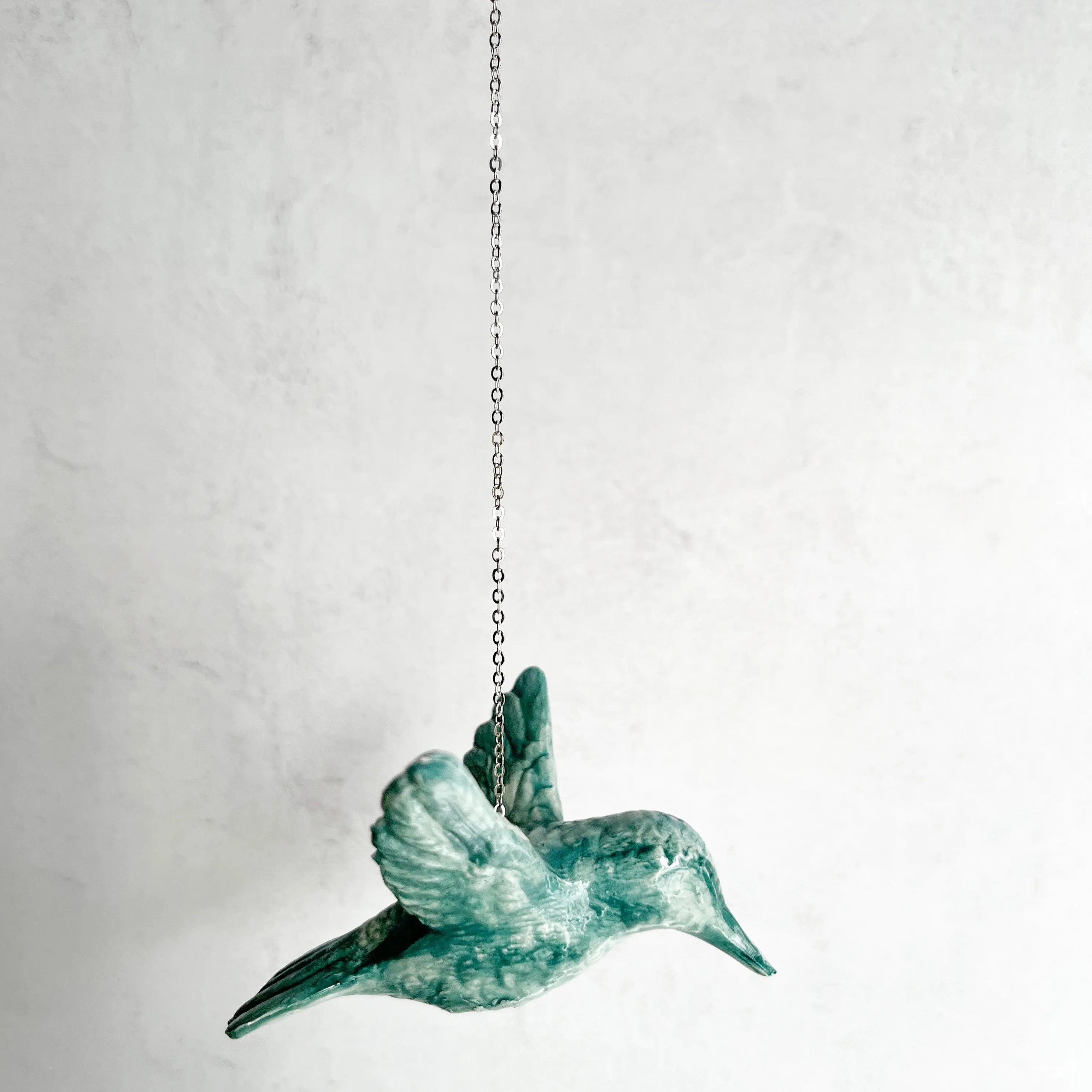 Ceramic Hanging Hummingbird