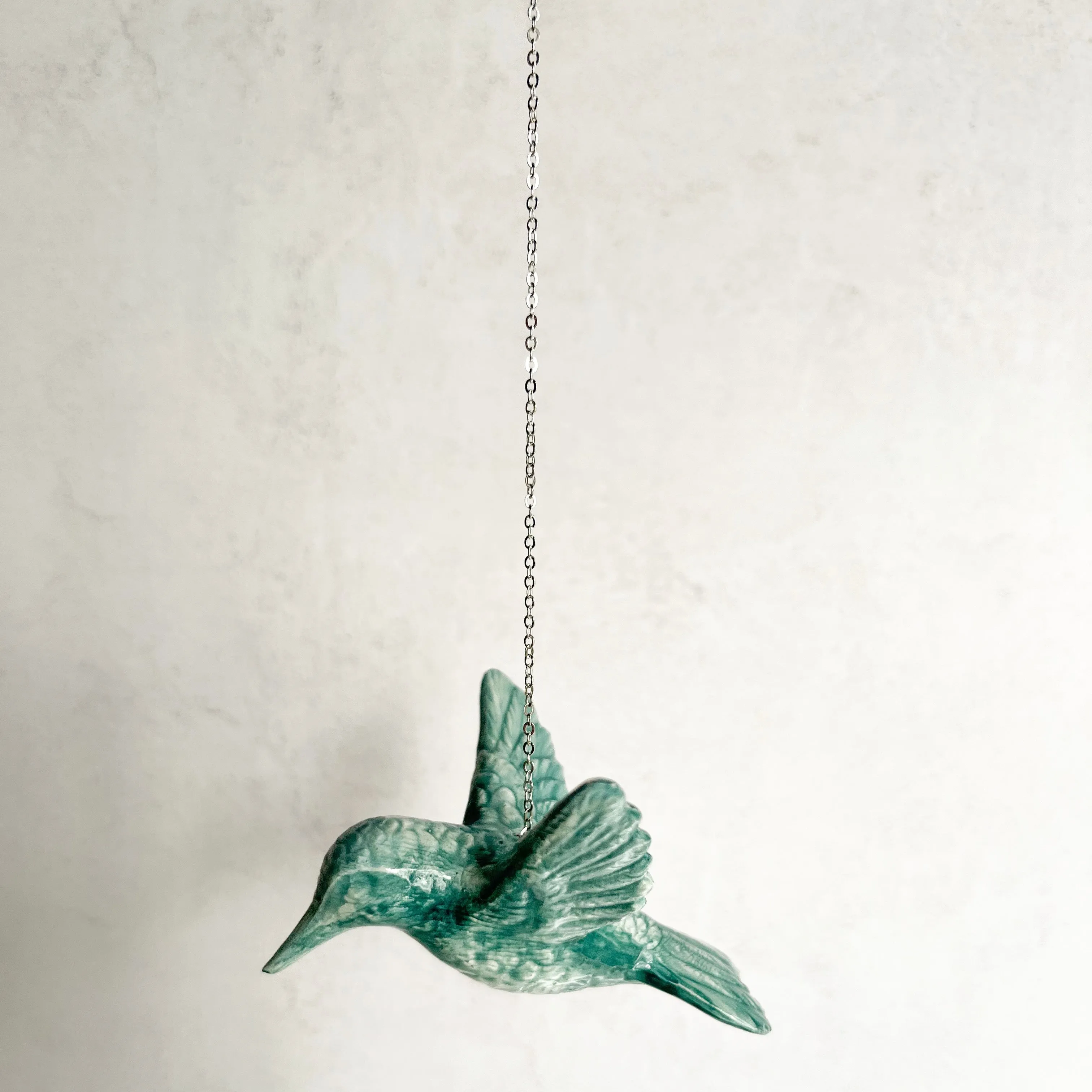 Ceramic Hanging Hummingbird