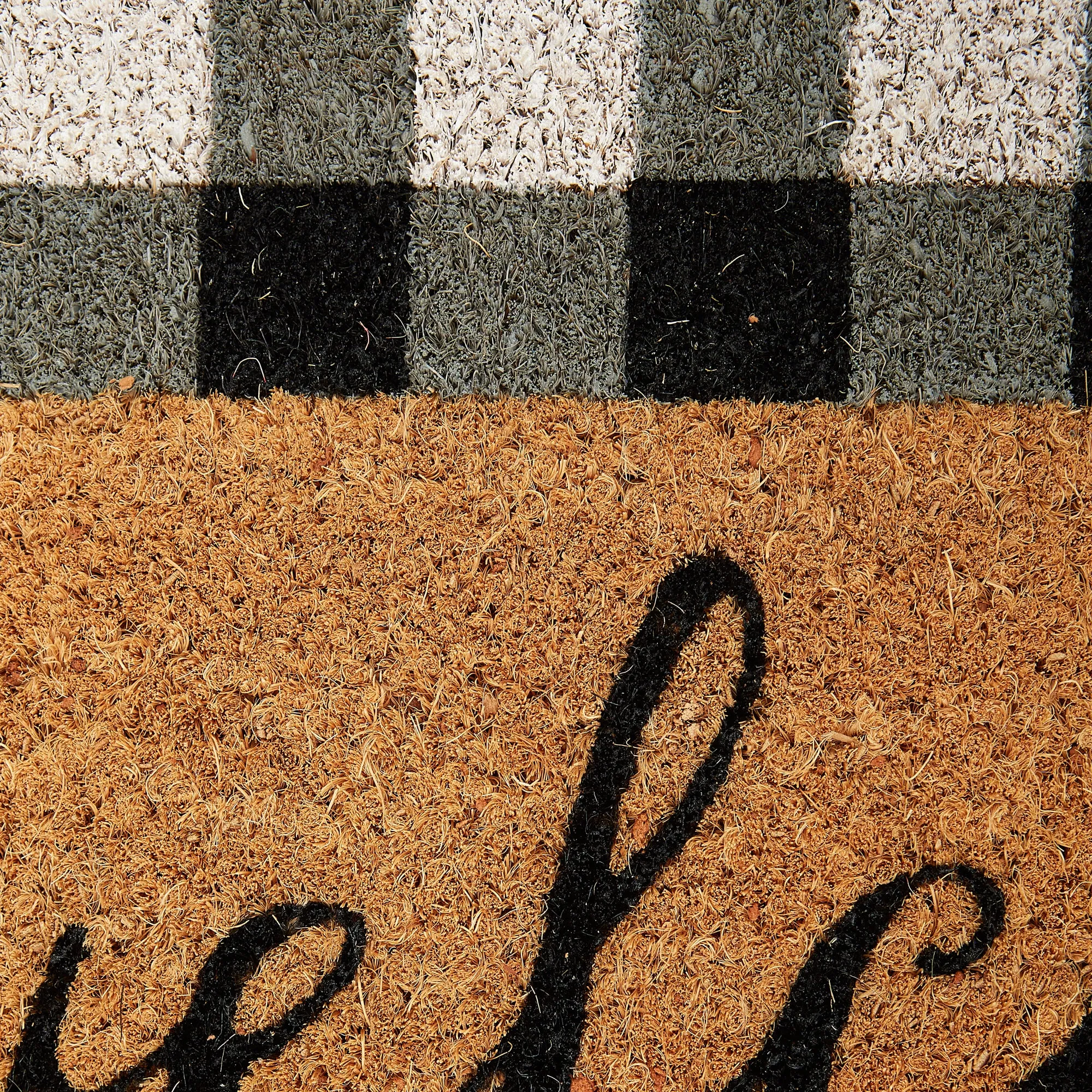 Checkers Welcome Doormat