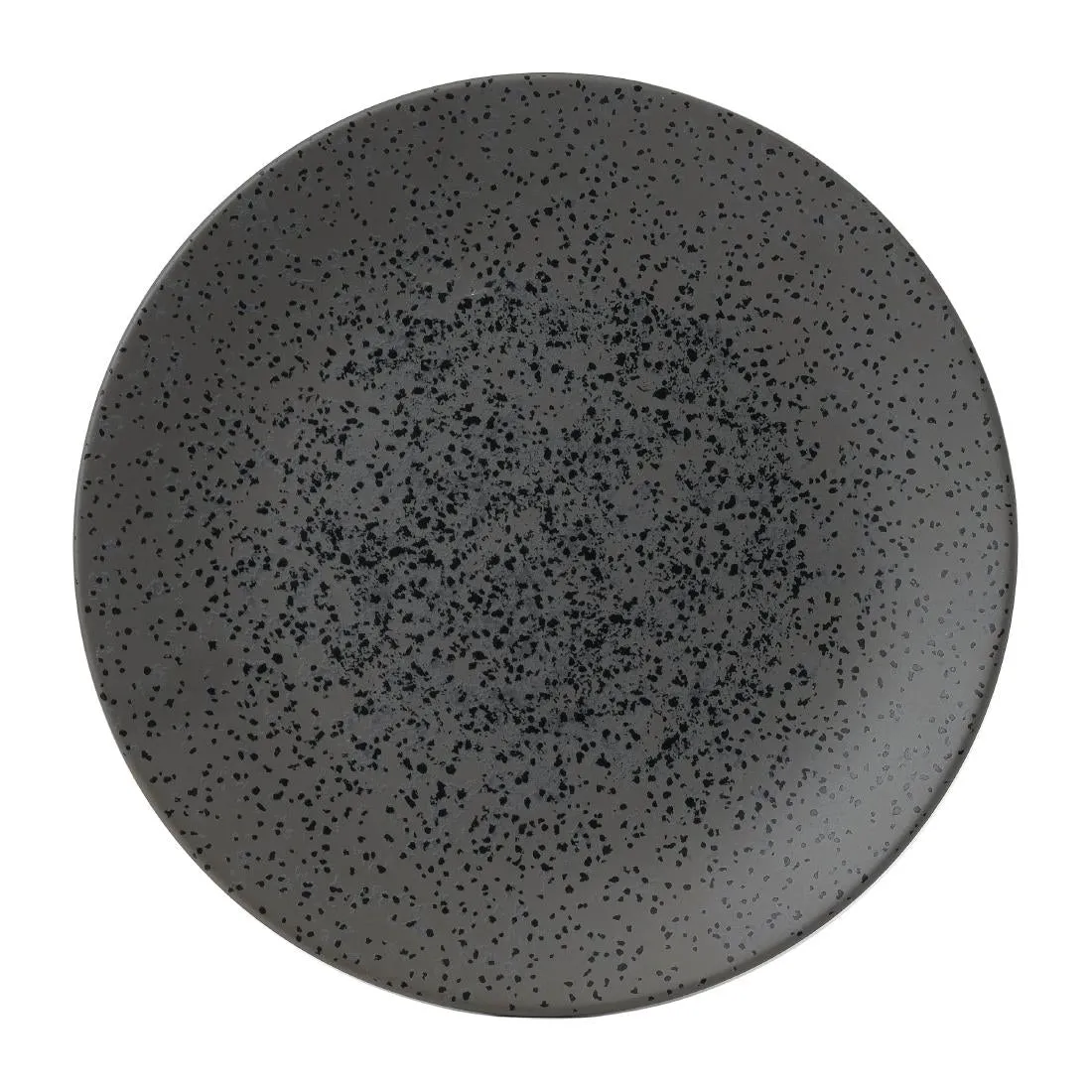 Churchill Art De Cuisine Menu Shades Coupe Plates Caldera Flint Grey 289mm (Pack of 6) - FD807