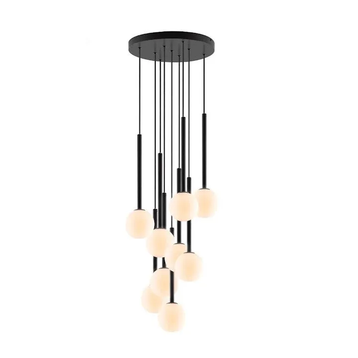 Cluster Nine Globe Chandelier - By Houseof