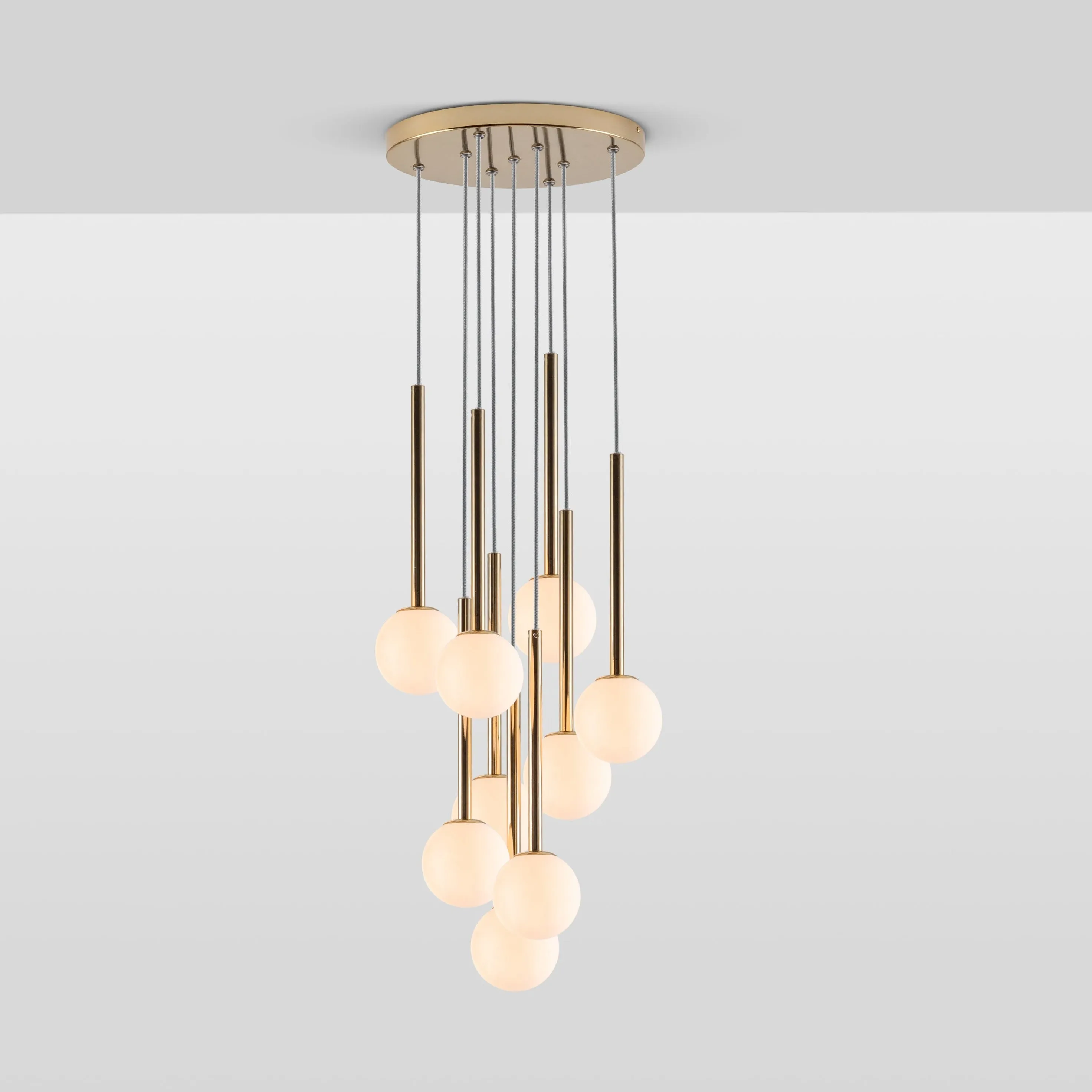 Cluster Nine Globe Chandelier - By Houseof