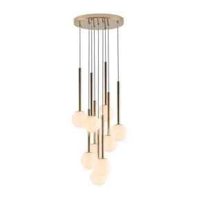 Cluster Nine Globe Chandelier - By Houseof