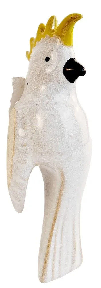 Cockatoo Pot Hanger White 14cm