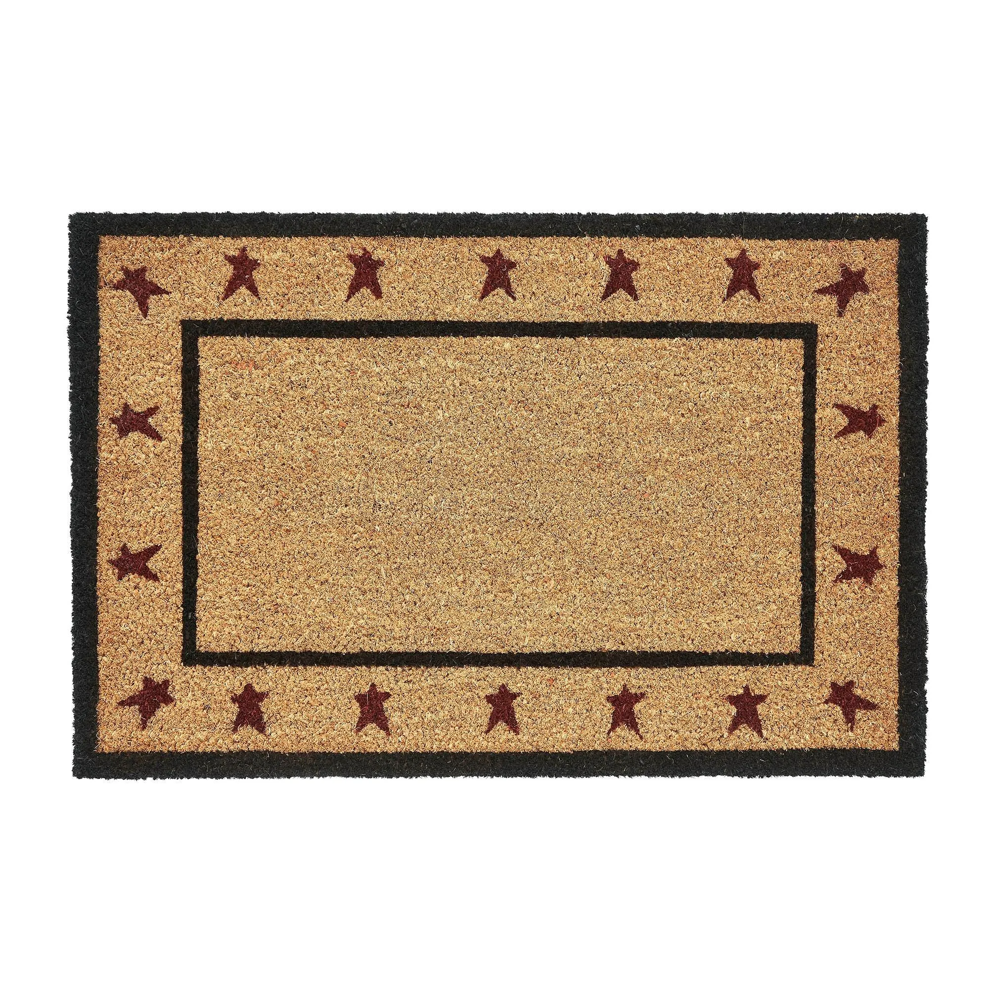 Connell Coir Rug Rect Stars 20x30