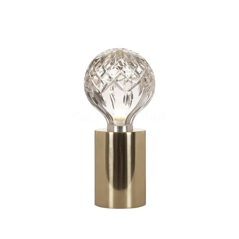Crystal Bulb Table Lamp