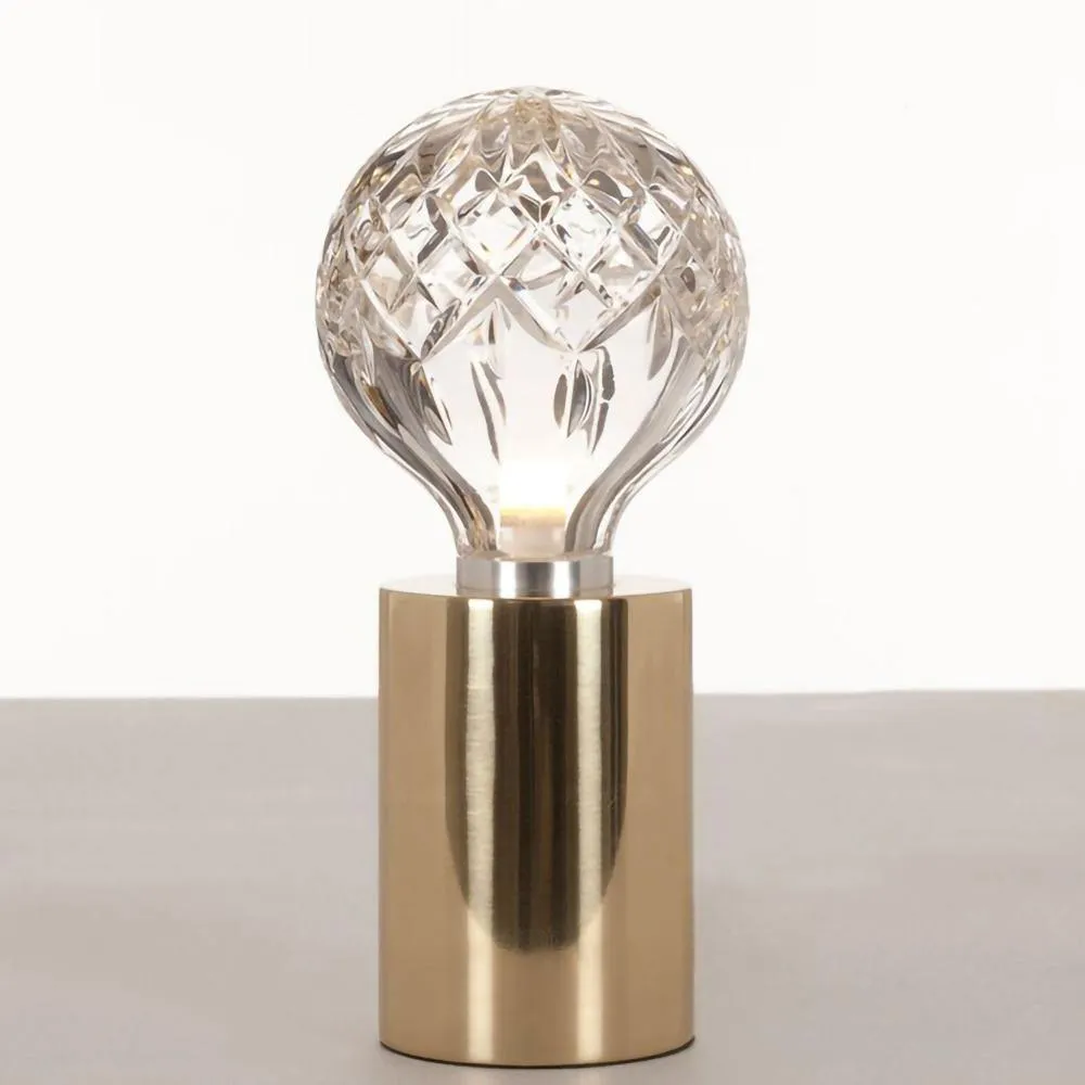 Crystal Bulb Table Lamp