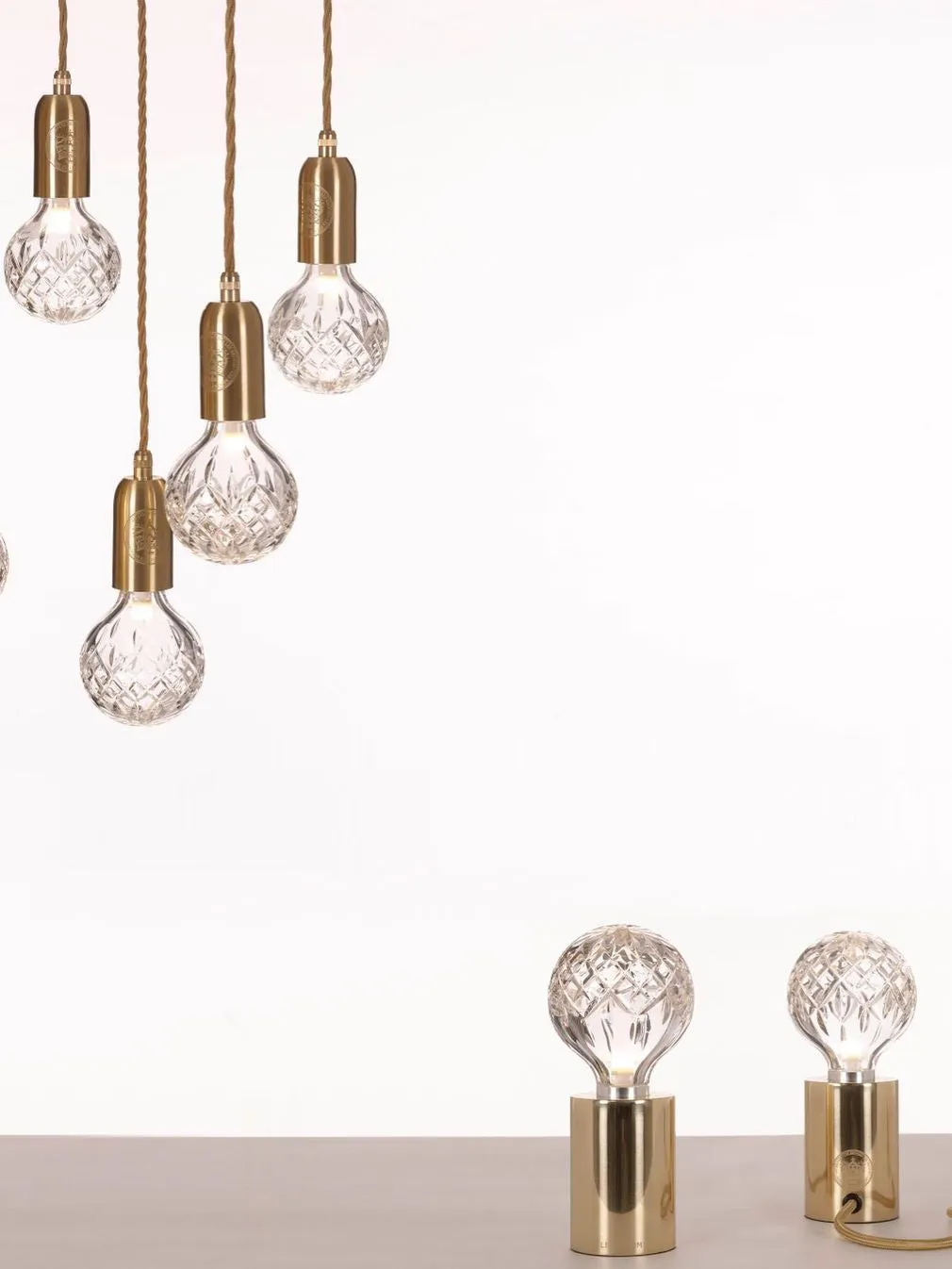 Crystal Bulb Table Lamp