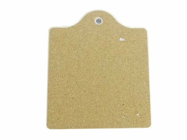 Danish: Ceramic Cheeseboard w/ Cork Backing