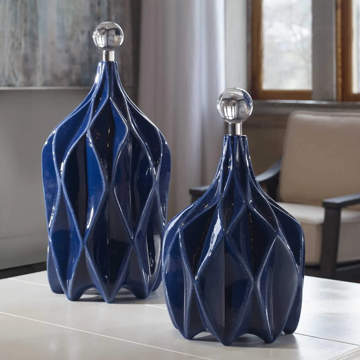 Decorative Geometric Klaran Bottles