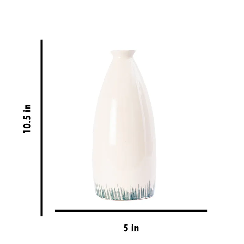 Decorative Leaf Ceramic Flower vase