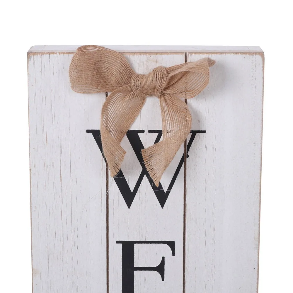 Decorative Welcome Plaque