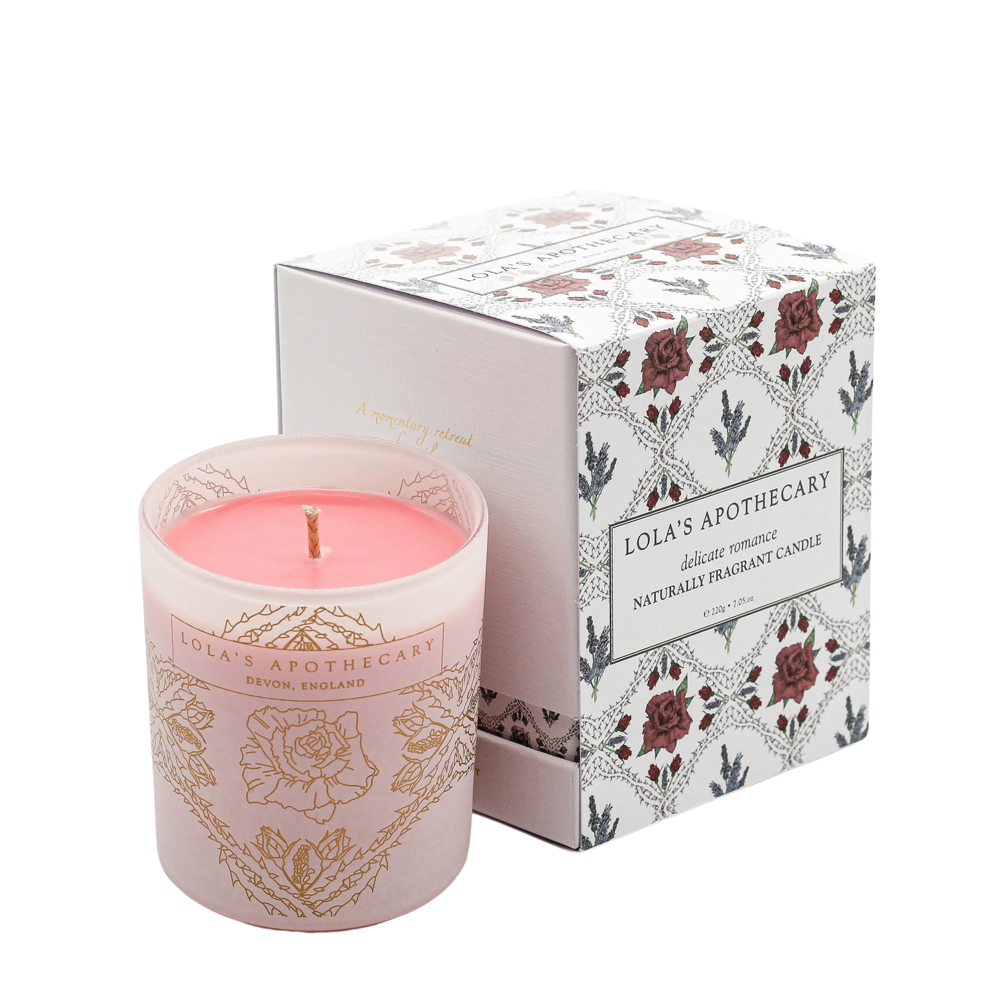 Delicate Romance Naturally Fragrant Candle
