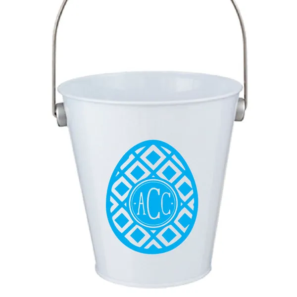 Diamond Easter Egg Monogram Vinyl Decal – Custom Holiday Sticker