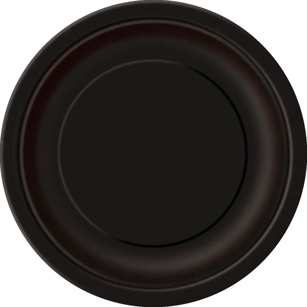 Dinner Paper Plates - Midnight Black