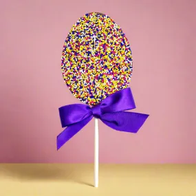 Easter Egg Nonpareil Lollipops - 6 Piece Set