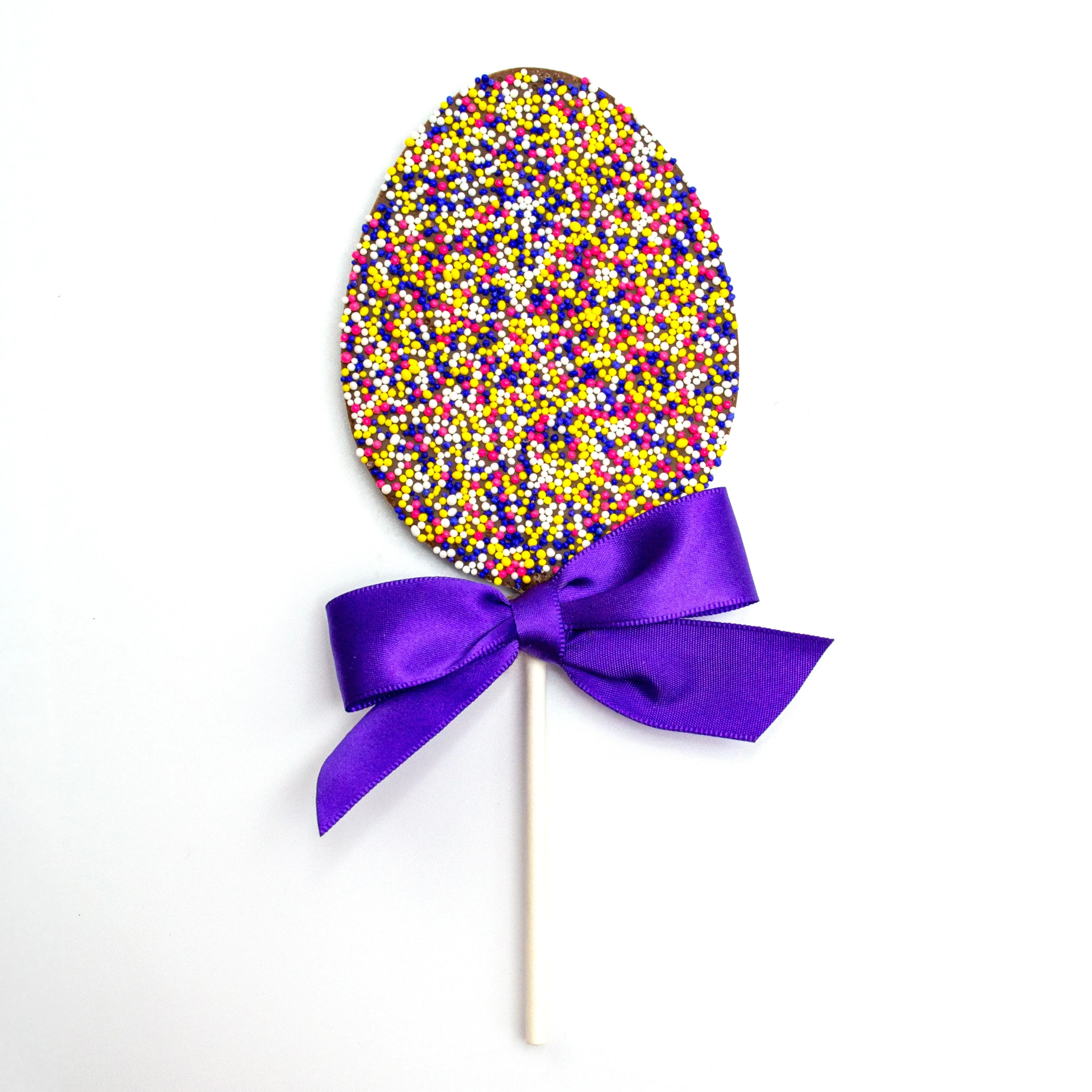 Easter Egg Nonpareil Lollipops - 6 Piece Set