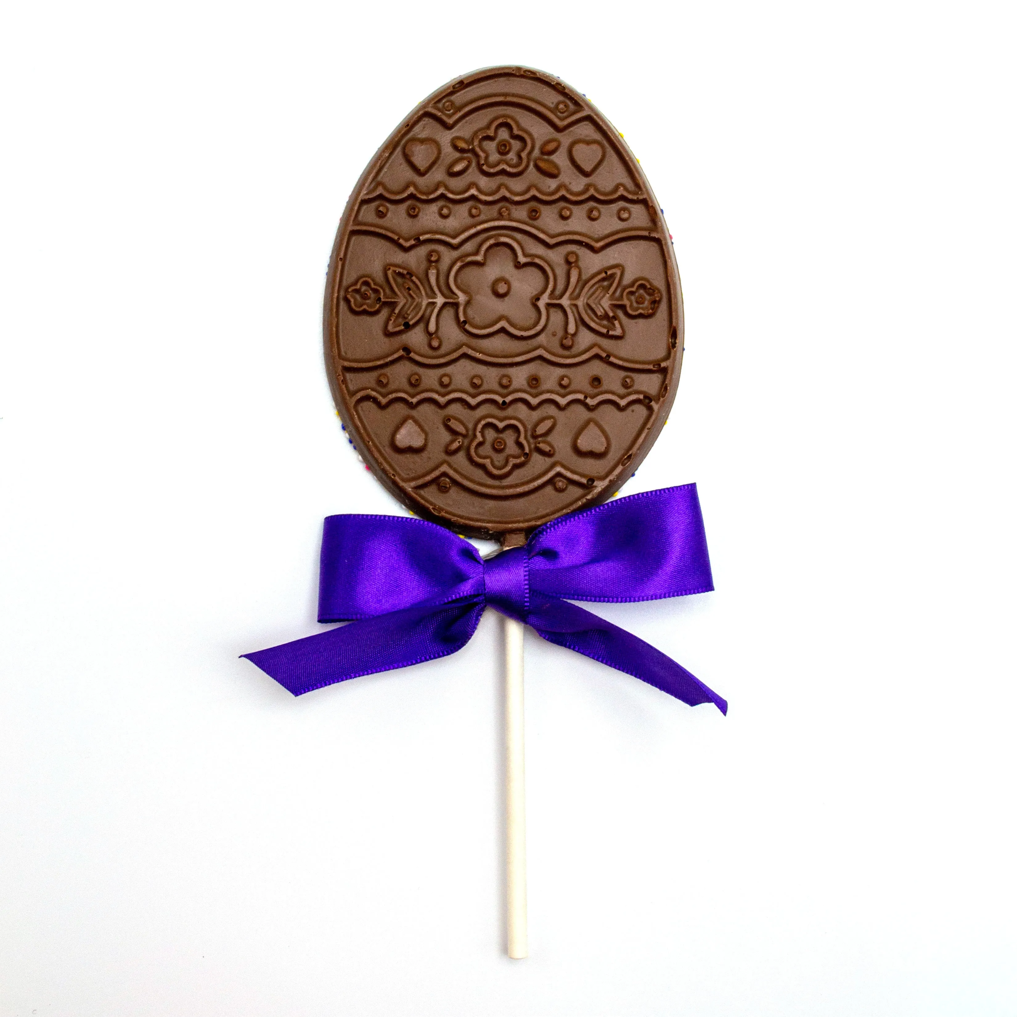 Easter Egg Nonpareil Lollipops - 6 Piece Set