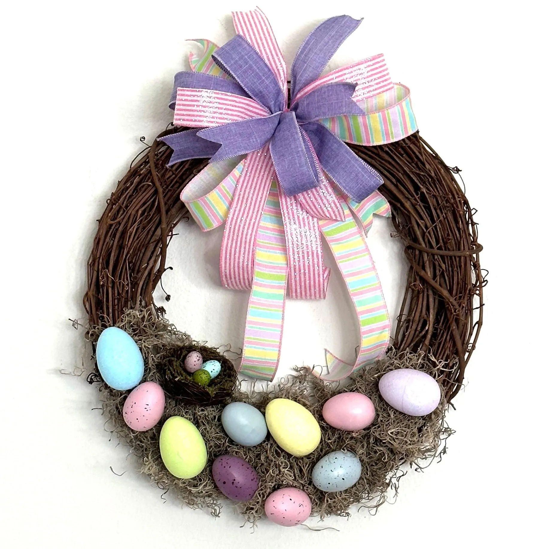 Easter Egg Welcome Wreath
